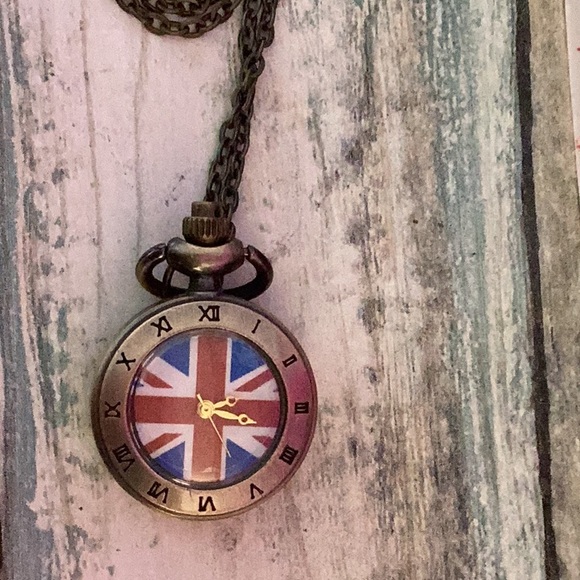Necklace with Time Piece Pendant - Picture 3 of 3